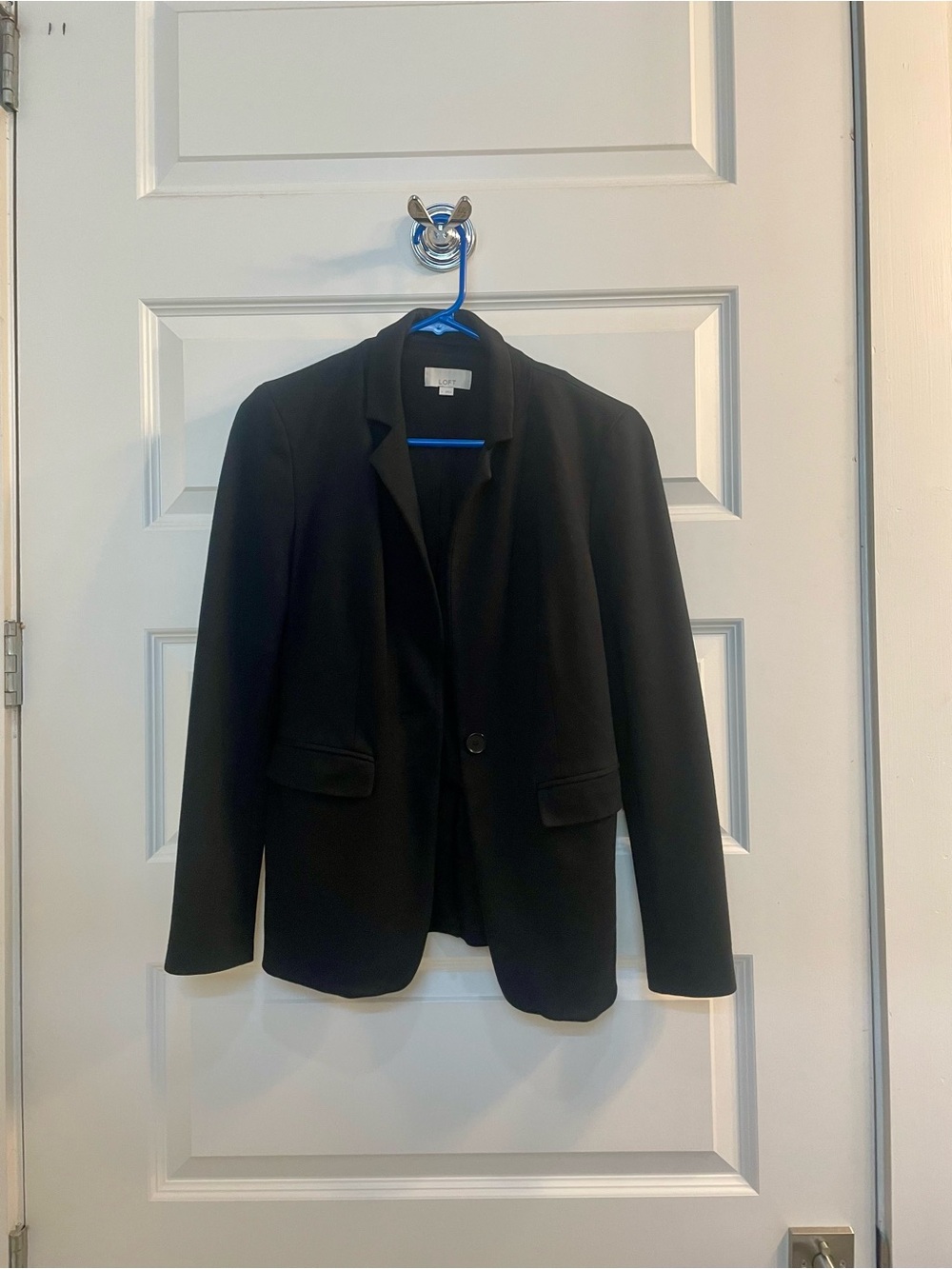 LOFT Black Single-Button Women's Blazer